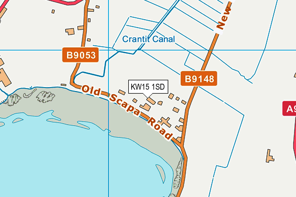 KW15 1SD map - OS VectorMap District (Ordnance Survey) KW15 1SD map - OS VectorMap District (Ordnance Survey)