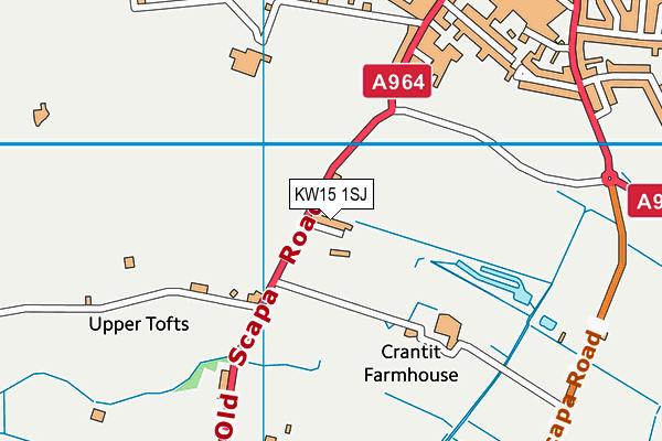 KW15 1SJ map - OS VectorMap District (Ordnance Survey) KW15 1SJ map - OS VectorMap District (Ordnance Survey)