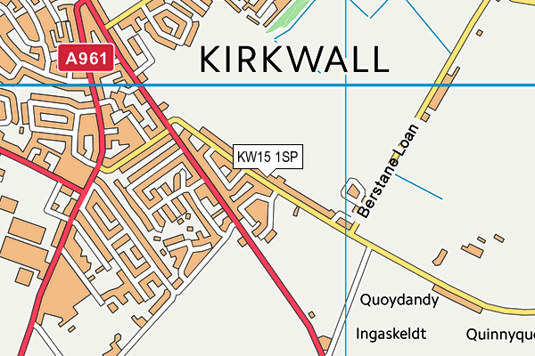 KW15 1SP map - OS VectorMap District (Ordnance Survey) KW15 1SP map - OS VectorMap District (Ordnance Survey)