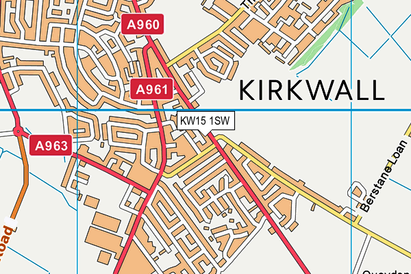 KW15 1SW map - OS VectorMap District (Ordnance Survey) KW15 1SW map - OS VectorMap District (Ordnance Survey)