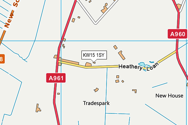 KW15 1SY map - OS VectorMap District (Ordnance Survey) KW15 1SY map - OS VectorMap District (Ordnance Survey)