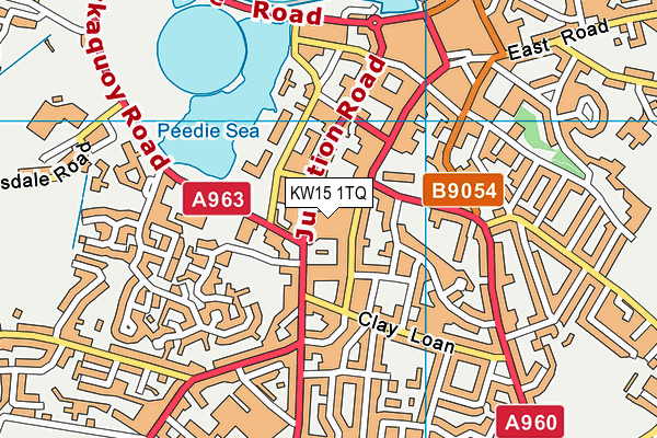 KW15 1TQ map - OS VectorMap District (Ordnance Survey)