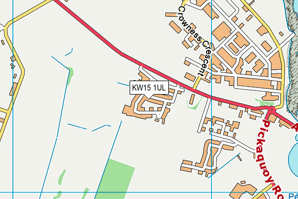 KW15 1UL map - OS VectorMap District (Ordnance Survey) KW15 1UL map - OS VectorMap District (Ordnance Survey)