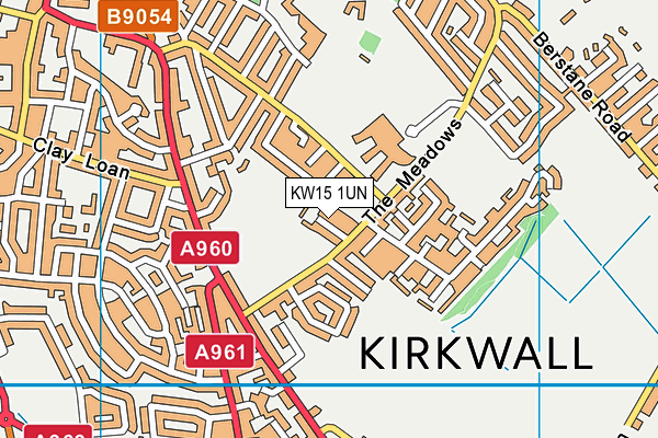 KW15 1UN map - OS VectorMap District (Ordnance Survey) KW15 1UN map - OS VectorMap District (Ordnance Survey)