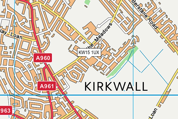KW15 1UX map - OS VectorMap District (Ordnance Survey) KW15 1UX map - OS VectorMap District (Ordnance Survey)