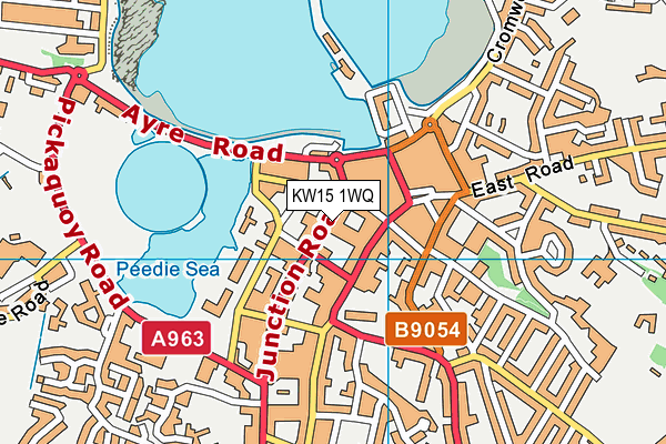 KW15 1WQ map - OS VectorMap District (Ordnance Survey) KW15 1WQ map - OS VectorMap District (Ordnance Survey)