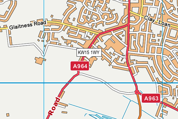 KW15 1WY map - OS VectorMap District (Ordnance Survey) KW15 1WY map - OS VectorMap District (Ordnance Survey)