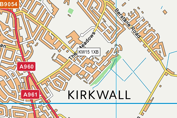 KW15 1XB map - OS VectorMap District (Ordnance Survey) KW15 1XB map - OS VectorMap District (Ordnance Survey)