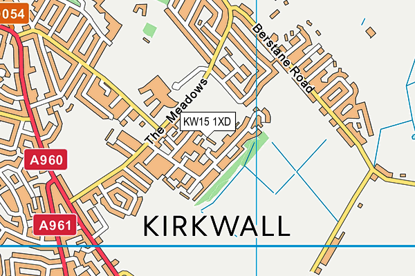 KW15 1XD map - OS VectorMap District (Ordnance Survey) KW15 1XD map - OS VectorMap District (Ordnance Survey)