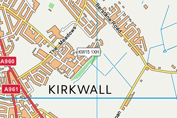 KW15 1XH map - OS VectorMap District (Ordnance Survey) KW15 1XH map - OS VectorMap District (Ordnance Survey)