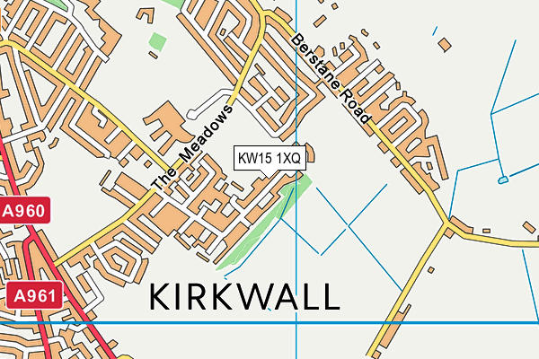 KW15 1XQ map - OS VectorMap District (Ordnance Survey) KW15 1XQ map - OS VectorMap District (Ordnance Survey)
