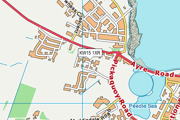 KW15 1XR map - OS VectorMap District (Ordnance Survey) KW15 1XR map - OS VectorMap District (Ordnance Survey)