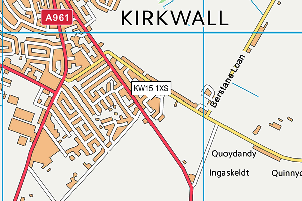KW15 1XS map - OS VectorMap District (Ordnance Survey) KW15 1XS map - OS VectorMap District (Ordnance Survey)