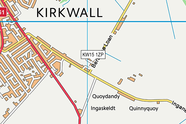 KW15 1ZP map - OS VectorMap District (Ordnance Survey) KW15 1ZP map - OS VectorMap District (Ordnance Survey)
