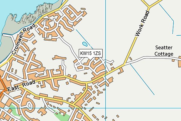 KW15 1ZS map - OS VectorMap District (Ordnance Survey) KW15 1ZS map - OS VectorMap District (Ordnance Survey)