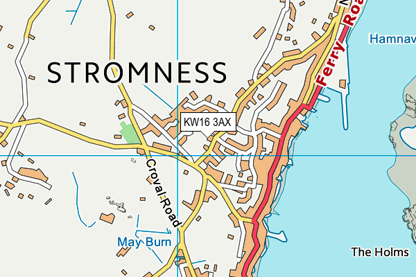 KW16 3AX map - OS VectorMap District (Ordnance Survey) KW16 3AX map - OS VectorMap District (Ordnance Survey)