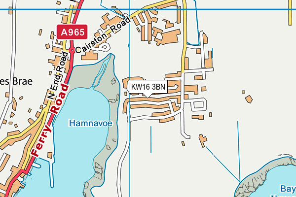 KW16 3BN map - OS VectorMap District (Ordnance Survey) KW16 3BN map - OS VectorMap District (Ordnance Survey)