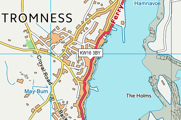KW16 3BY map - OS VectorMap District (Ordnance Survey) KW16 3BY map - OS VectorMap District (Ordnance Survey)