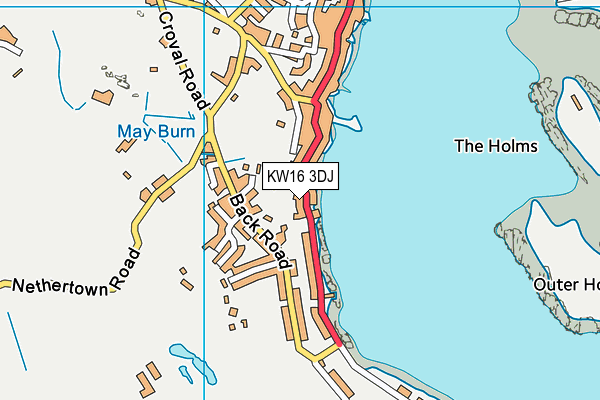KW16 3DJ map - OS VectorMap District (Ordnance Survey) KW16 3DJ map - OS VectorMap District (Ordnance Survey)