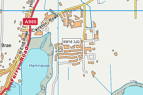 KW16 3JQ map - OS VectorMap District (Ordnance Survey) KW16 3JQ map - OS VectorMap District (Ordnance Survey)