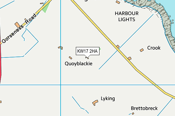 KW17 2HA map - OS VectorMap District (Ordnance Survey) KW17 2HA map - OS VectorMap District (Ordnance Survey)