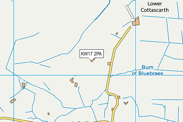 KW17 2PA map - OS VectorMap District (Ordnance Survey) KW17 2PA map - OS VectorMap District (Ordnance Survey)