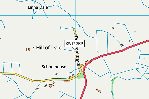 KW17 2RP map - OS VectorMap District (Ordnance Survey) KW17 2RP map - OS VectorMap District (Ordnance Survey)