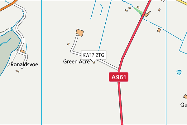 KW17 2TG map - OS VectorMap District (Ordnance Survey) KW17 2TG map - OS VectorMap District (Ordnance Survey)