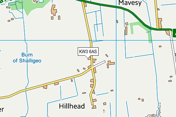 KW3 6AS map - OS VectorMap District (Ordnance Survey) KW3 6AS map - OS VectorMap District (Ordnance Survey)