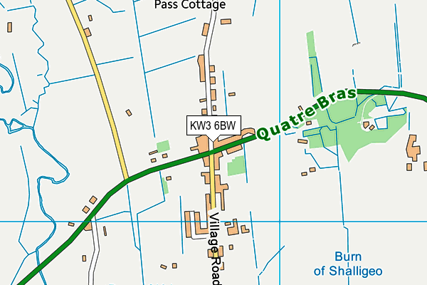 KW3 6BW map - OS VectorMap District (Ordnance Survey) KW3 6BW map - OS VectorMap District (Ordnance Survey)