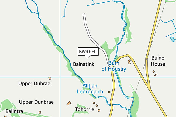 KW6 6EL map - OS VectorMap District (Ordnance Survey) KW6 6EL map - OS VectorMap District (Ordnance Survey)