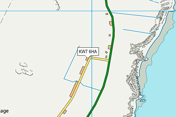 KW7 6HA map - OS VectorMap District (Ordnance Survey) KW7 6HA map - OS VectorMap District (Ordnance Survey)