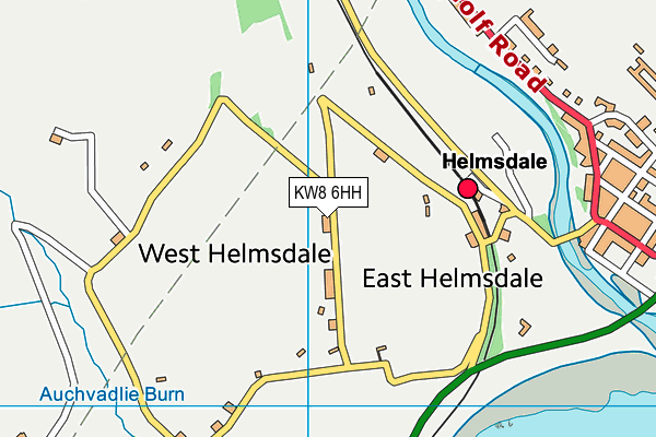 KW8 6HH map - OS VectorMap District (Ordnance Survey) KW8 6HH map - OS VectorMap District (Ordnance Survey)