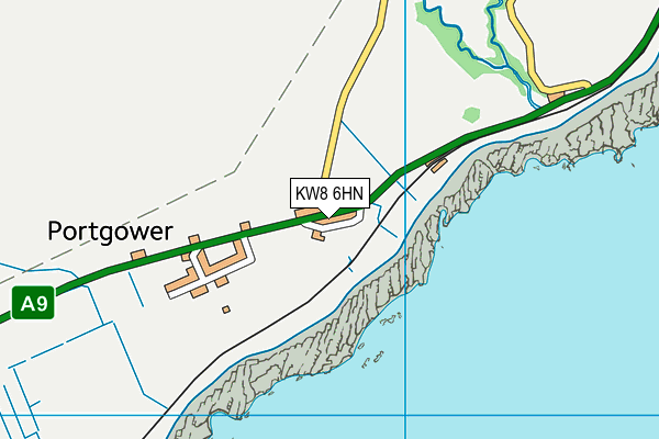 KW8 6HN map - OS VectorMap District (Ordnance Survey) KW8 6HN map - OS VectorMap District (Ordnance Survey)