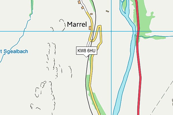 KW8 6HU map - OS VectorMap District (Ordnance Survey) KW8 6HU map - OS VectorMap District (Ordnance Survey)