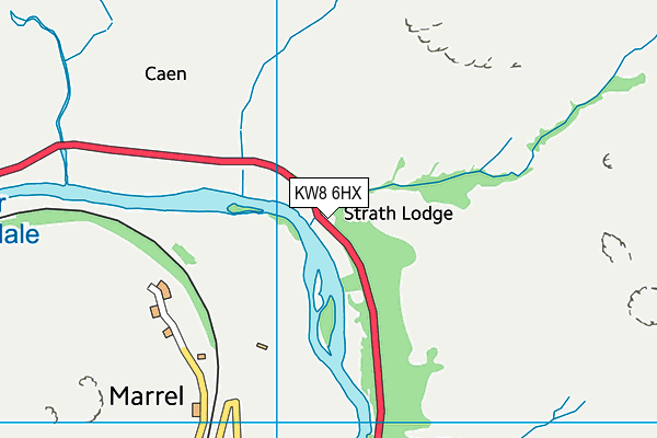 KW8 6HX map - OS VectorMap District (Ordnance Survey) KW8 6HX map - OS VectorMap District (Ordnance Survey)