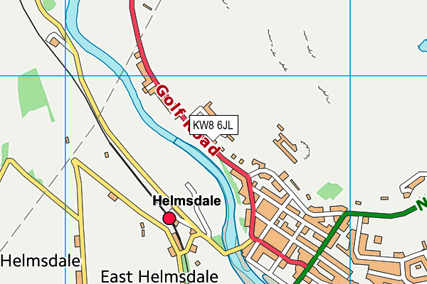 KW8 6JL map - OS VectorMap District (Ordnance Survey) KW8 6JL map - OS VectorMap District (Ordnance Survey)