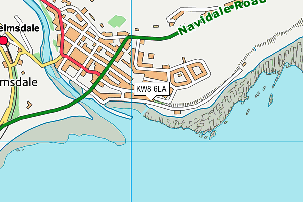 KW8 6LA map - OS VectorMap District (Ordnance Survey) KW8 6LA map - OS VectorMap District (Ordnance Survey)