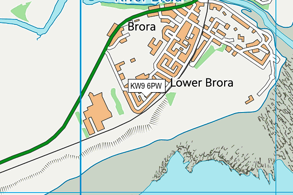 KW9 6PW map - OS VectorMap District (Ordnance Survey) KW9 6PW map - OS VectorMap District (Ordnance Survey)