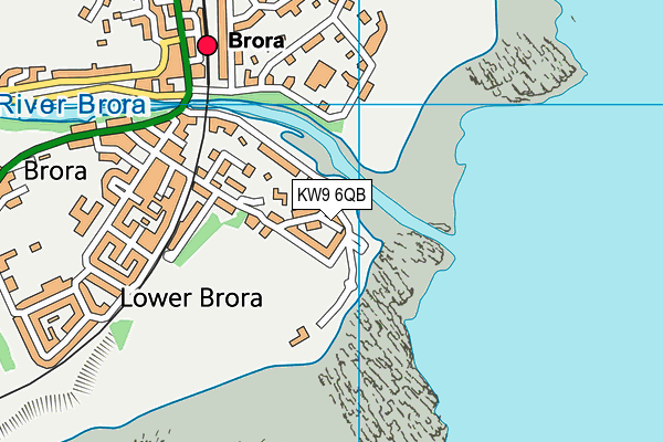 KW9 6QB map - OS VectorMap District (Ordnance Survey) KW9 6QB map - OS VectorMap District (Ordnance Survey)