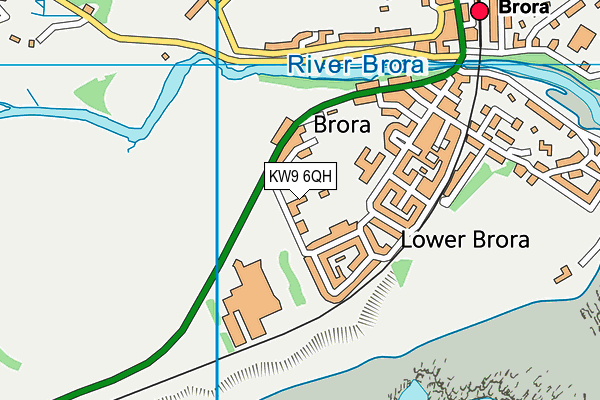 KW9 6QH map - OS VectorMap District (Ordnance Survey) KW9 6QH map - OS VectorMap District (Ordnance Survey)