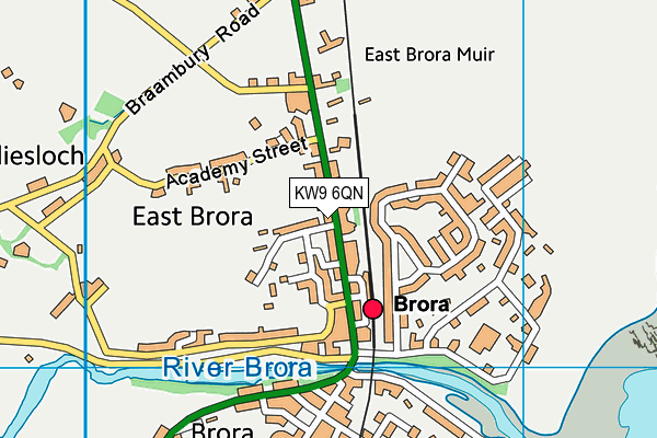 KW9 6QN map - OS VectorMap District (Ordnance Survey) KW9 6QN map - OS VectorMap District (Ordnance Survey)