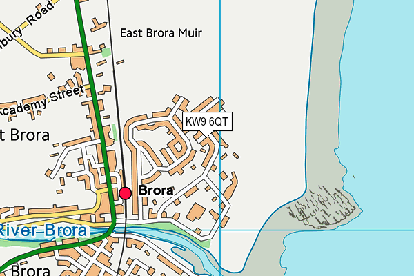 KW9 6QT map - OS VectorMap District (Ordnance Survey) KW9 6QT map - OS VectorMap District (Ordnance Survey)