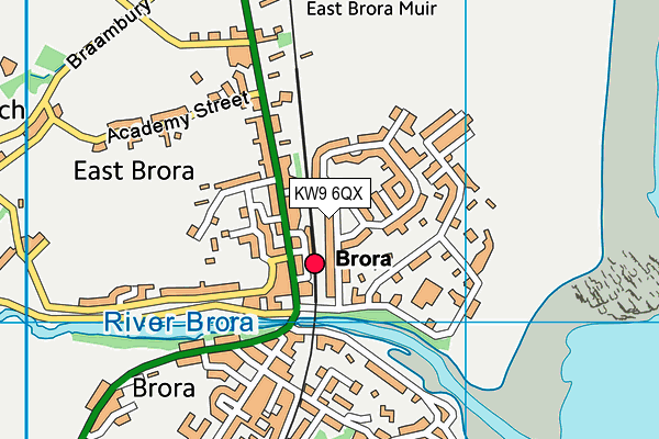 KW9 6QX map - OS VectorMap District (Ordnance Survey) KW9 6QX map - OS VectorMap District (Ordnance Survey)