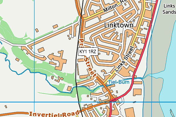KY1 1RZ map - OS VectorMap District (Ordnance Survey) KY1 1RZ map - OS VectorMap District (Ordnance Survey)