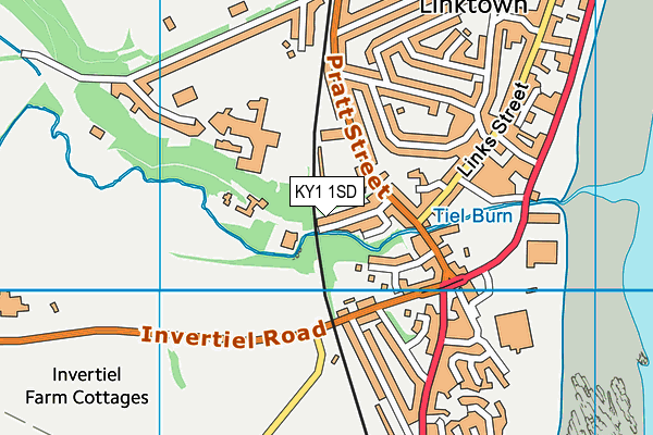 KY1 1SD map - OS VectorMap District (Ordnance Survey) KY1 1SD map - OS VectorMap District (Ordnance Survey)