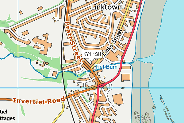 KY1 1SH map - OS VectorMap District (Ordnance Survey) KY1 1SH map - OS VectorMap District (Ordnance Survey)