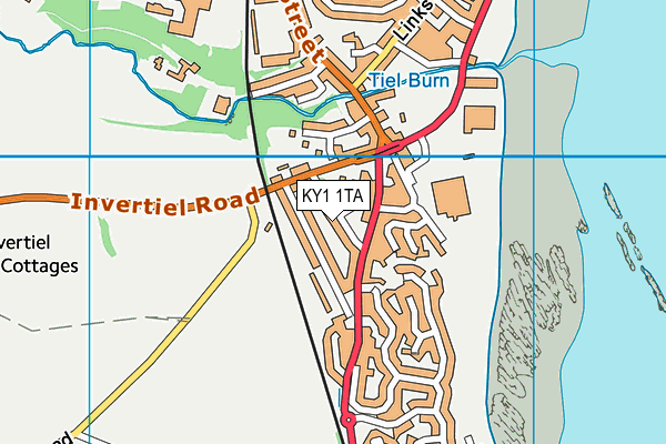 KY1 1TA map - OS VectorMap District (Ordnance Survey) KY1 1TA map - OS VectorMap District (Ordnance Survey)