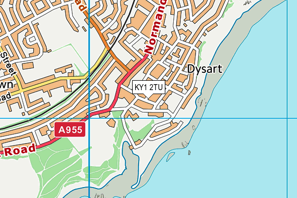 KY1 2TU map - OS VectorMap District (Ordnance Survey) KY1 2TU map - OS VectorMap District (Ordnance Survey)