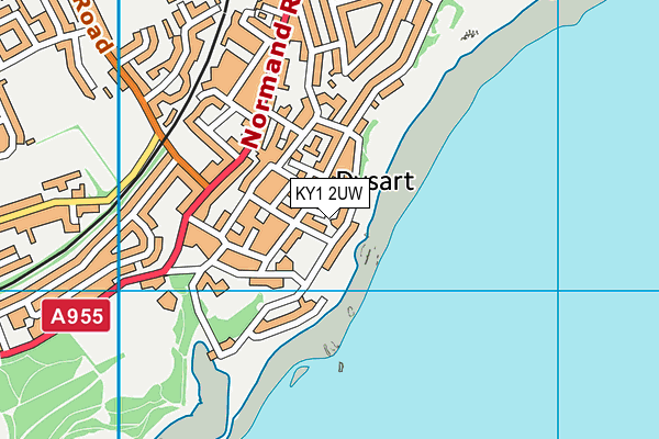 KY1 2UW map - OS VectorMap District (Ordnance Survey) KY1 2UW map - OS VectorMap District (Ordnance Survey)